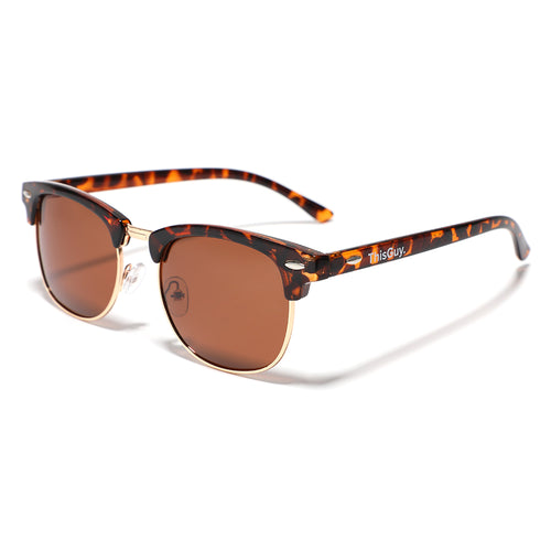 Tortoise Shell Clubmaster Style (Recycled)