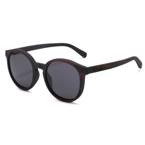 Mooka | Ebony Wood | Black Smoke Lens