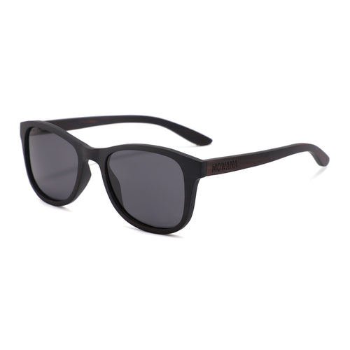 Motswiri | Ebony Wood | Black Smoke Lens