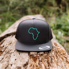 ThisGuy SnapBack Trucker Cap - Africa Edge (Charcoal)