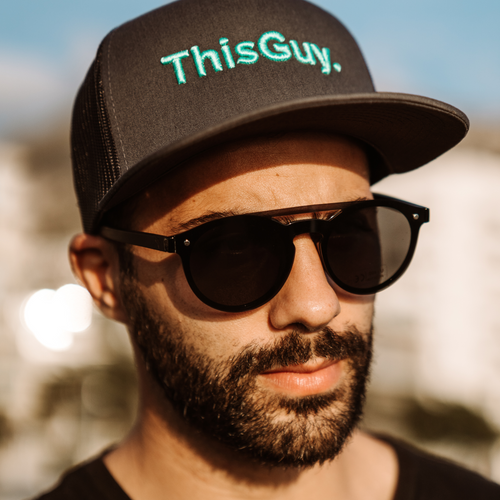 ThisGuy SnapBack Trucker Cap - ThisGuy (Charcoal)