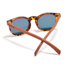 Rose Wood Fighters (Tortoise Shell with Rose-tinted REVO Lens)