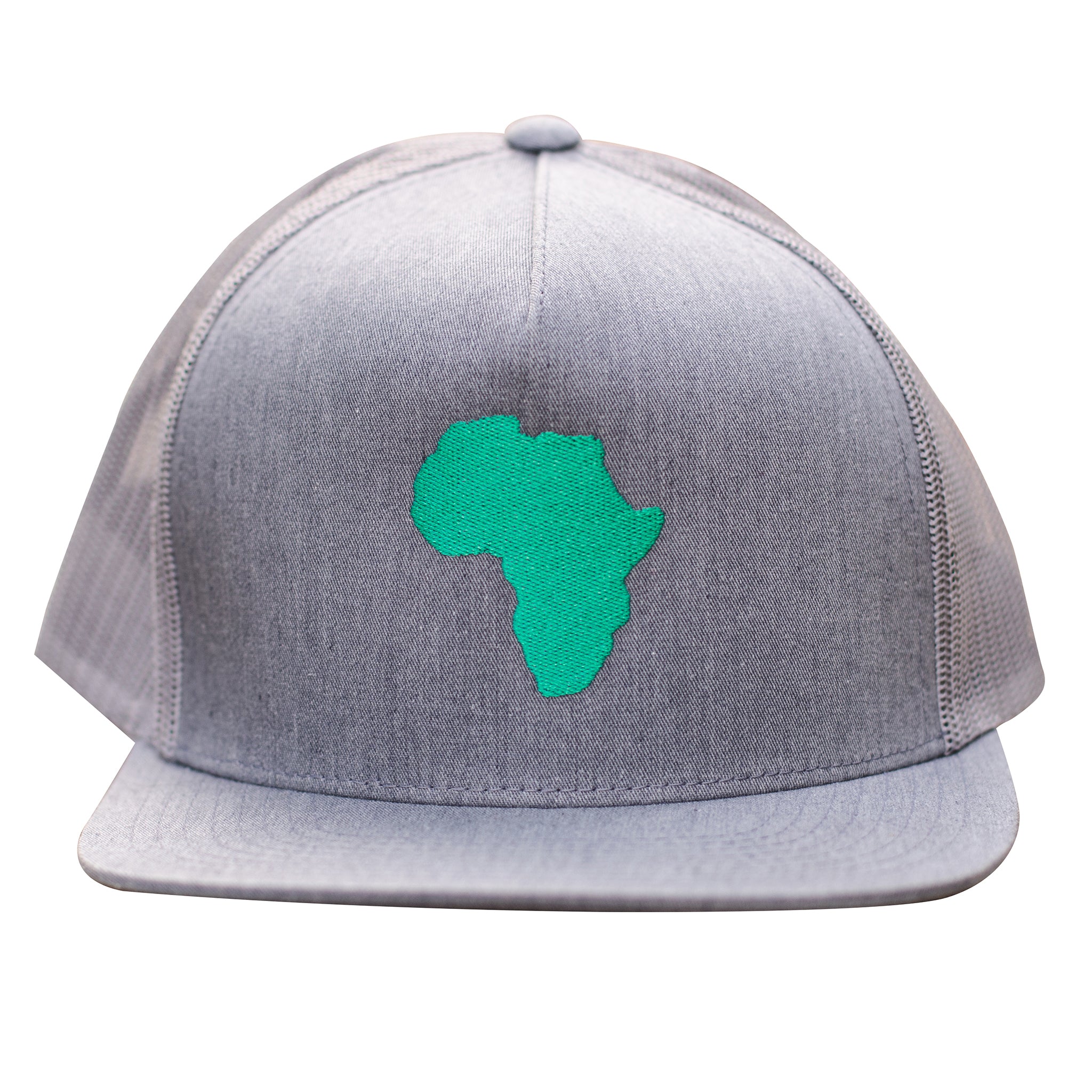 ThisGuy SnapBack Trucker Cap - Africa (Heather Grey)