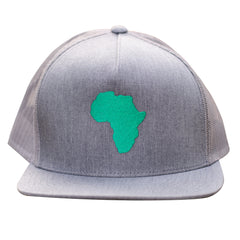 ThisGuy SnapBack Trucker Cap - Africa (Heather Grey)