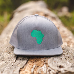 ThisGuy SnapBack Trucker Cap - Africa (Heather Grey)