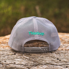 ThisGuy SnapBack Trucker Cap - Africa Edge (Heather Grey)