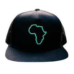 ThisGuy SnapBack Trucker Cap - Africa Edge (Black)