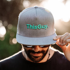 ThisGuy SnapBack Trucker Cap - ThisGuy (Heather Grey)