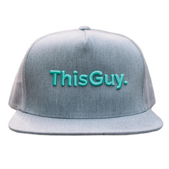 ThisGuy SnapBack Trucker Cap - ThisGuy (Heather Grey)