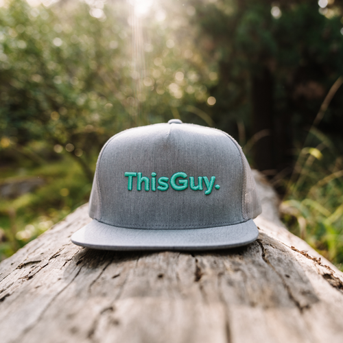 ThisGuy SnapBack Trucker Cap - ThisGuy (Heather Grey)