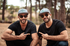 ThisGuy SnapBack Trucker Cap - Africa Edge (Heather Grey)