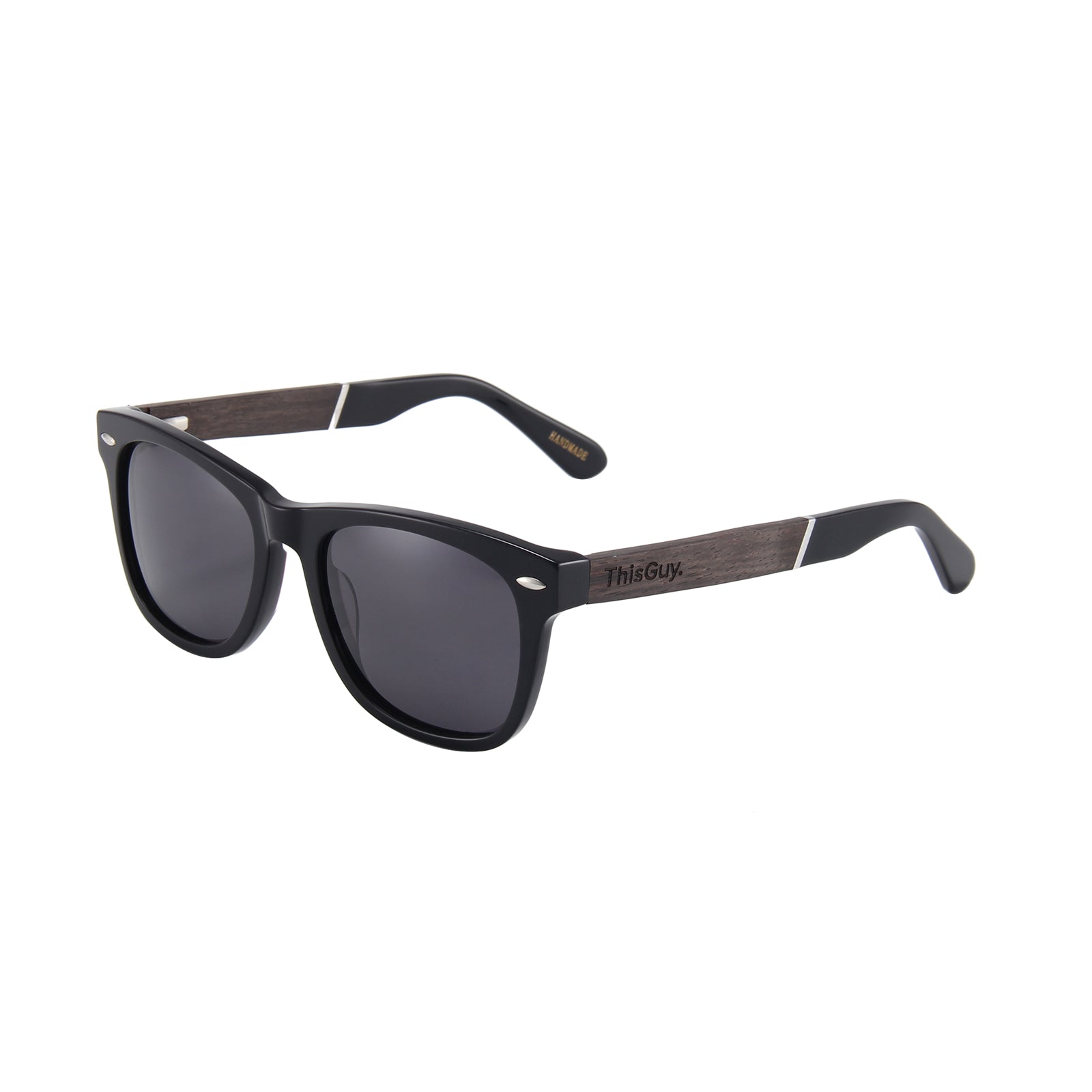 Ebony Wood Black Tips (Smoke Lens)